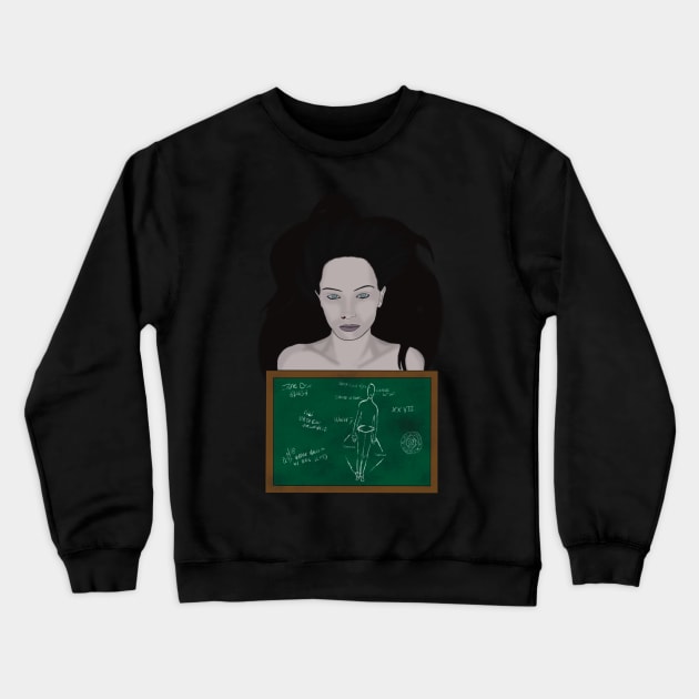 Jane Doe (version 1) Crewneck Sweatshirt by strayheartbja